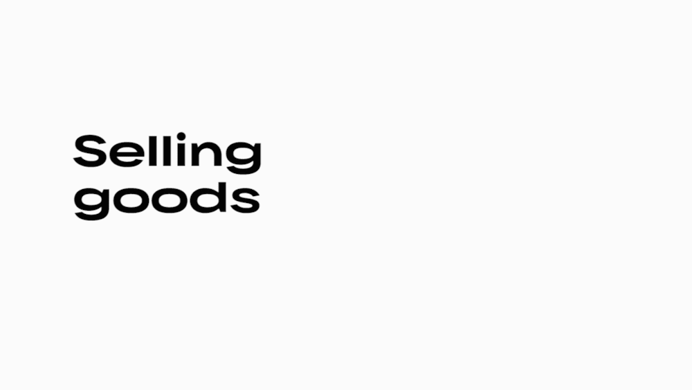 Selling products for votes or money