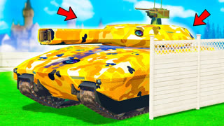 GTA 5 - СПРЯТАЛ НОВЫЙ ВОЕННЫЙ ТАНК ИЗ БУДУЩЕГО ! - БИТВА АВТОУГОНЩИКОВ В ГТА 5 ОНЛАЙН