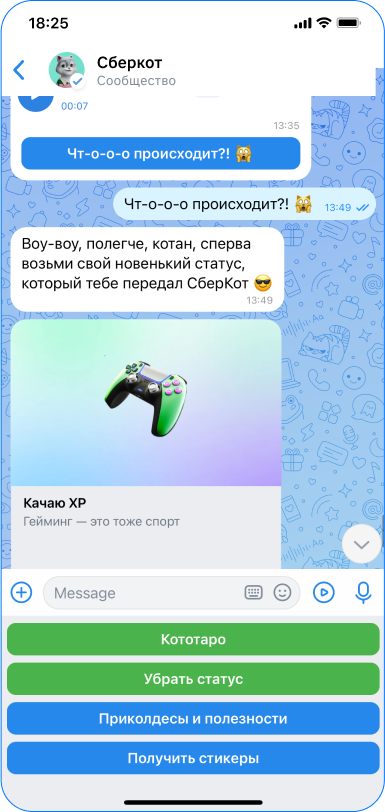 Чат-бот Сберкот